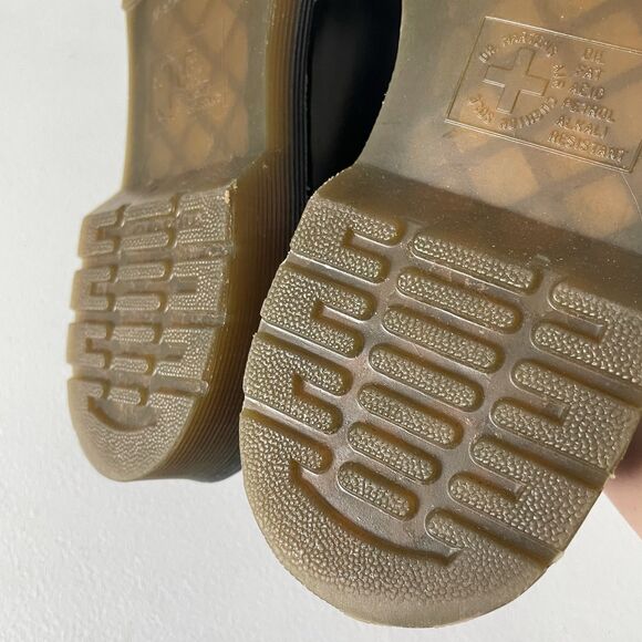 Dr. Martens Agnes Slip On Oxfords Black Leather Mary Jane Shoes Women's Size 10 - Picture 13 of 16